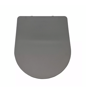 Сиденье для унитаза 105MDH, дюропласт softclose тонкое, быстросъёмное, графит матовый Comforty