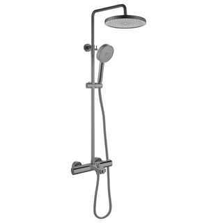 Душевая система Вега AQ2043BGM оружейная сталь Aquatek