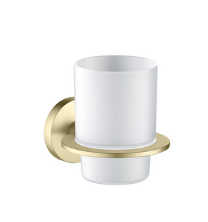 Стакан для ванной Оберон AQ4204BG шлифованное золото Aquatek