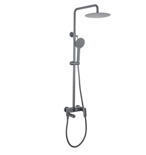 Душевая система Вега AQ2040BGM оружейная сталь Aquatek