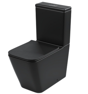 Унитаз-компакт безободковый  с сиденьем микролифт GR-4445BMS Grossman