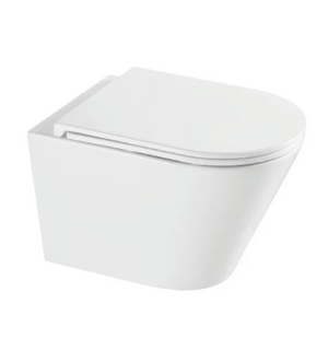 Унитаз подвесной безободковый  с сиденьем микролифт GR-4403SQ Grossman