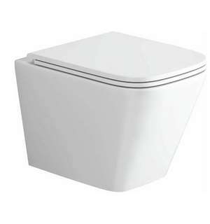 Унитаз подвесной безободковый  с сиденьем микролифт GR-4479SQC Grossman