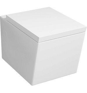 Унитаз подвесной безободковый Cristal  с сиденьем микролифт GR-4495 Grossman