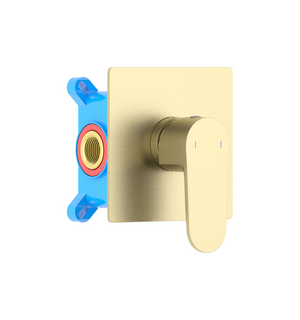 Смеситель для душа Оберон AQ1266BG шлифованное золото Aquatek