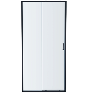 Душевая дверь 100 см профиль оружейная сталь AQ ARI RA 10020GM Aquatek