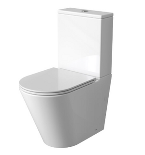 Унитаз-компакт безободковый  с сиденьем микролифт GR-4458SQ Grossman