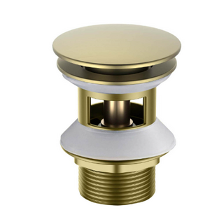 Донный клапан шлифованное золото AQ6002BG Aquatek