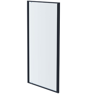 Душевая дверь 100 см профиль оружейная сталь AQ ARI PI 10020GM Aquatek