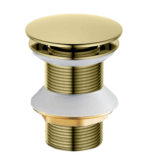 Донный клапан полированное золото AQ6003PG Aquatek