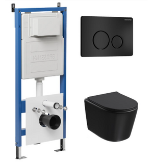 Унитаз с инсталляцией 97.4477BMSQ.05.21M GR-4477BMSQ Grossman