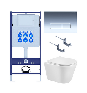 Унитаз с инсталляцией SET AQUATEK ВЕГА New-017