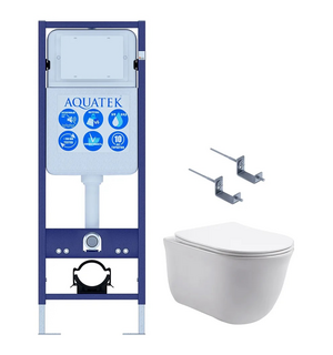 Унитаз с инсталляцией SET AQUATEK КЛАССИК INS17