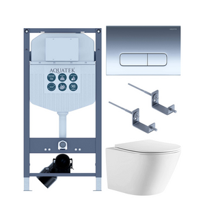 Унитаз с инсталляцией SET AQUATEK ЛИБЕРТИ-016 INS-23