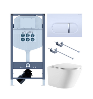 Унитаз с инсталляцией SET AQUATEK ЛИБЕРТИ-042/INS-23