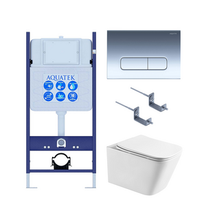 Унитаз с инсталляцией SET AQUATEK ЛИБРА T-016/INS14