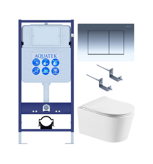 Унитаз с инсталляцией SET AQUATEK ОБЕРОН T KDI10