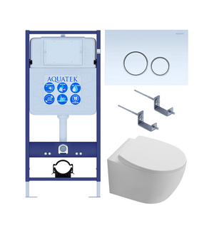 Унитаз с инсталляцией SET AQUATEK СИРИУС KDI-015 4в1