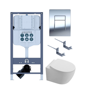 Унитаз с инсталляцией SET AQUATEK СИРИУС PNN-02 4в1