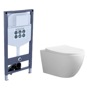Унитаз с инсталляцией SET AQUATEK СОФИЯ/INS-23