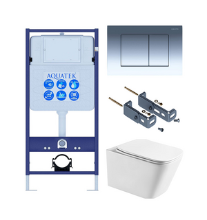 Унитаз с инсталляцией SET ЛИБРА T-010/KKI16 Aquatek