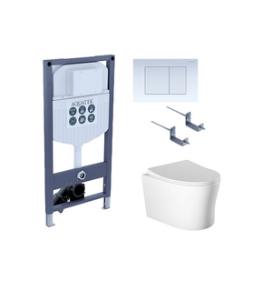 Унитаз с инсталляцией SET НИКА INS23/KDI-009
