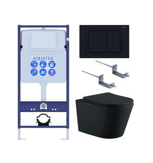Унитаз с инсталляцией Set AQUATEK ВЕГА MB-012 4в1