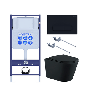Унитаз с инсталляцией Set AQUATEK ВЕГА MB-017 4в1