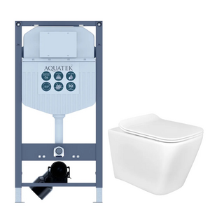 Унитаз с инсталляцией Set AQUATEK ДЕЛЬТА INS23