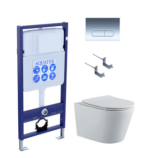 Унитаз с инсталляцией SET AQUATEK ВЕГА-1905-016