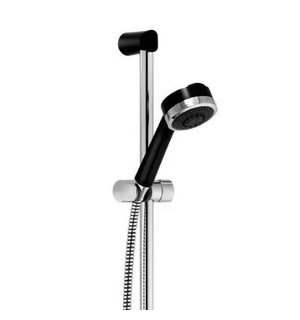 Штанга с лейкой ZENTA 3S 6084086-00, черный/хром