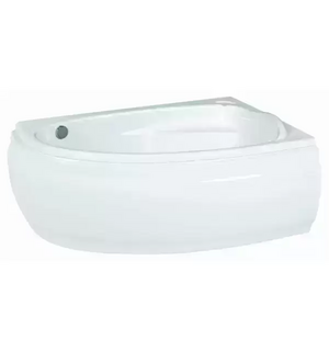 Ванна асимметричная Joanna 140*90 см правая без ножек белая Cersanit P-WA-JOANNA*140-R 301006