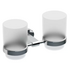 Держатель с двумя стаканами (стекло) CR 220.00 RAVAK Chrome, X07P189