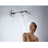 Верхний душ Raindance Select E 300 Air 3 jet из стены белый/хром НANSGROHE 26468400