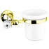 Стакан подвесной OLIMP-TUM-03/24-Sw Swarovski под золото