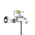 Смеситель Metropol Classic для ванны, однорычажный, ВМ, хром/под золото HANSGROHE 31340090