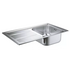 Мойка нерж. K400 45-S 860*500 мм, 1 чаша, оборачиваемая, 31566SD0