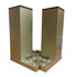 Ножки для мебели 2 шт., универсальные, INOX, ZP-NOGA-KPL2/Cm Cersanit