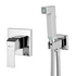 Смеситель с гигиеническим душем, встраиваемый, хром LM4519C Lemark