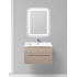 База под раковину с доводчиками, Rovere Grigio, 900x455x500, ETNA-900-2C-SO-RG-P Belbagno