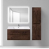База под раковину с доводчиками, Rovere Moro, 1000x455x500, ETNA-1000-2C-SO-RW-P Belbagno