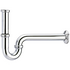 Cифон для раковины трубчатый, упрощенный монтаж, хром 53010000 HANSGROHE