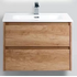 База под раковину подвесная с выкатными ящиками Rovere Nebrasca Nature KRAFT-700-2C-SO-RNN Belbagno