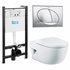 ПЭК MERIDIAN 480 мм унитаз+сид. Микр.+ инстал.+кнопка 7893104110 (893104110) Roca