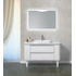 RADICE База напольная с двумя выкатными ящиками RADICE1000-2A/2C-710-BL Bianco Lucido, 1000x550x710