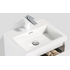 Раковина из искусственного мрамора BB-500-PM-LVB, 500х400х145 мм