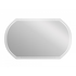 Зеркало LED 090 design 100x60 с подсветкой с антизапотеванием овальное KN-LU-LED090*100-d-Os