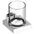 Держатель стакана в комплекте с хрустальным стаканом, хром Edition 90 19050019000