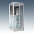 Душевая кабина CS 126 R 90*100*215 см белая (правая), дверь распашная /00054490/