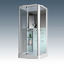 Душевая кабина CS 126 L 90*100*215 см белая (левая ), дверь распашная /00054489/
